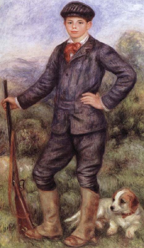 Pierre Renoir Jean Renior as a Hunter Norge oil painting art